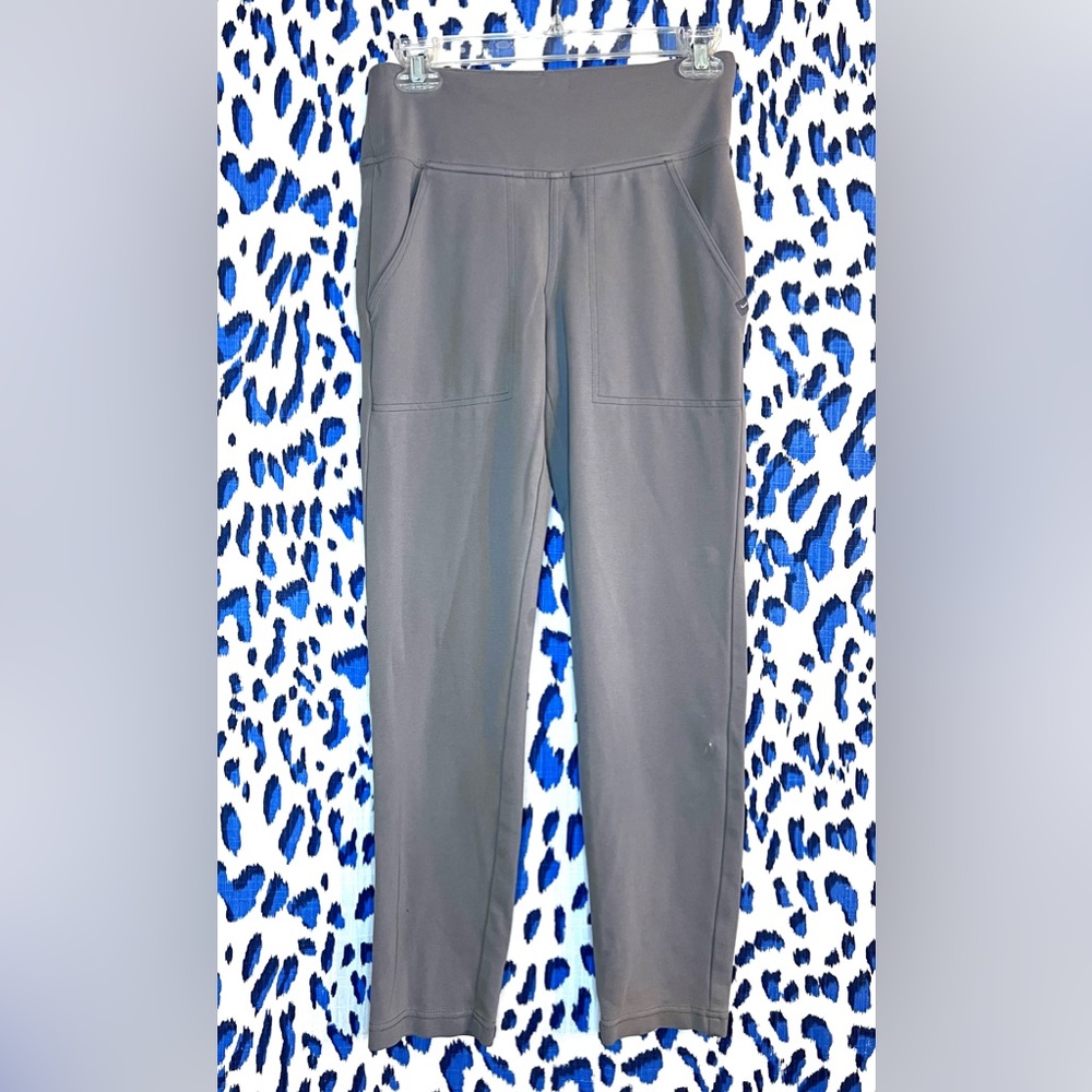 JAANUU WOMEN'S 7/8 YOGA PANT, XS, GRAY